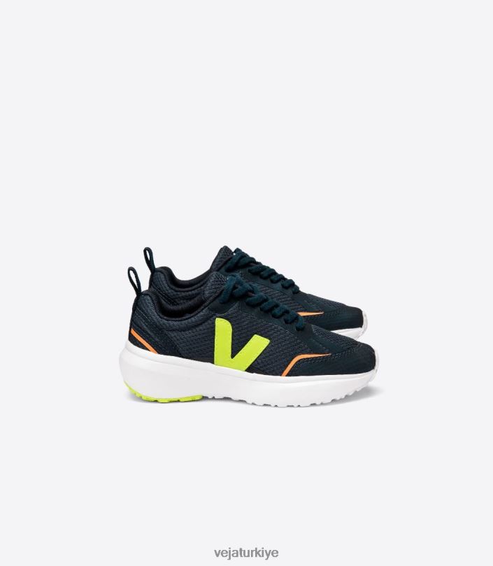 kanarya bağcıkları alveomesh nautico jaune fluo D0XDT389Veja