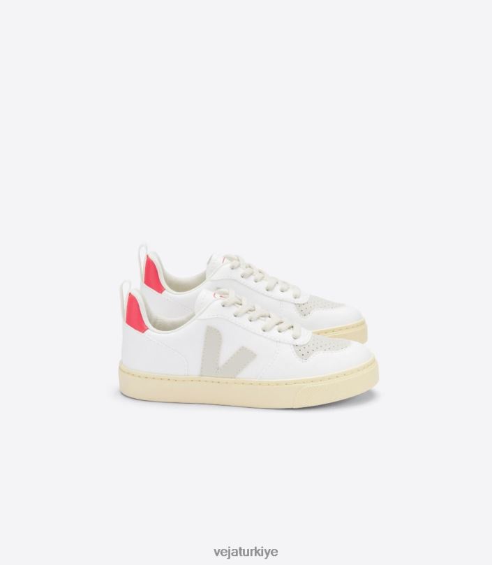 v-10 bağcıklar cwl beyaz pierre rose fluo D0XDT367Veja