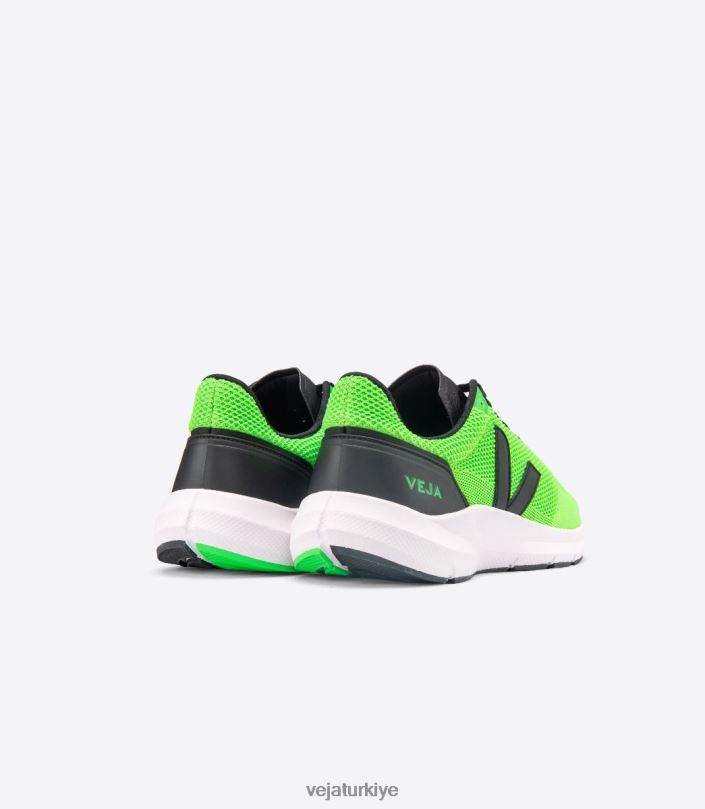 marlin v-knit vert fluo siyah D0XDT206Veja