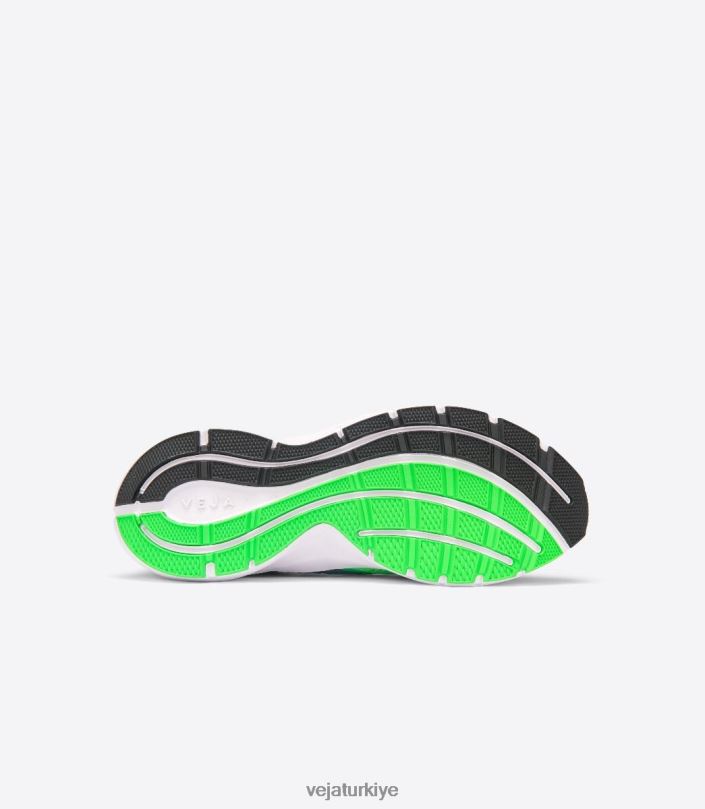 marlin v-knit vert fluo siyah D0XDT206Veja