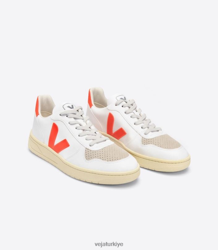 v-10 cwl beyaz turuncu fluo D0XDT51Veja