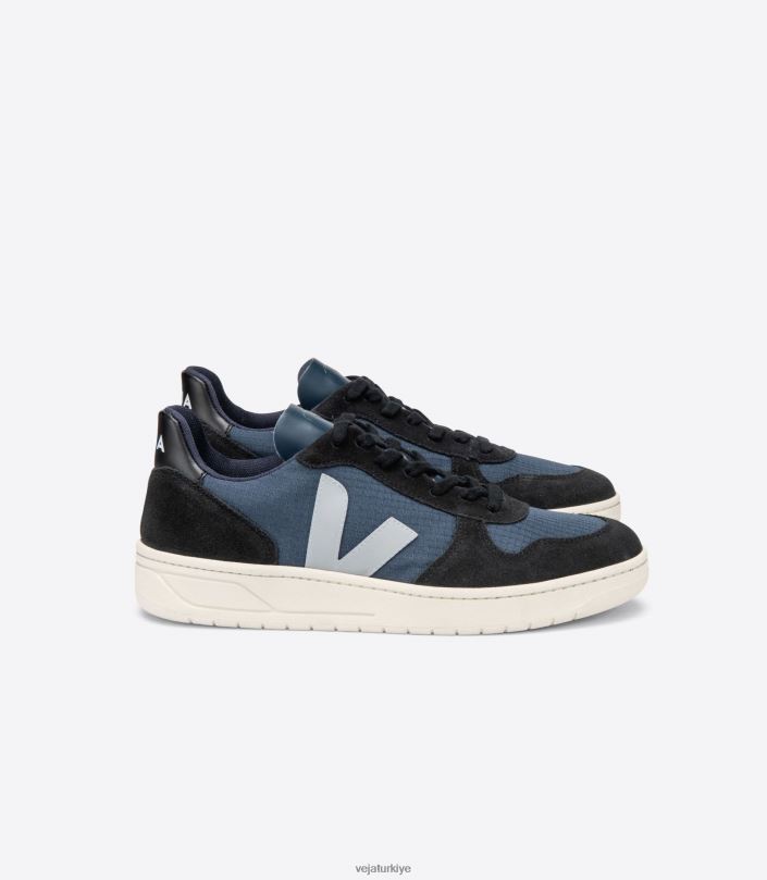 v-10 yırtılmaz nautico oxford gri siyah D0XDT62Veja