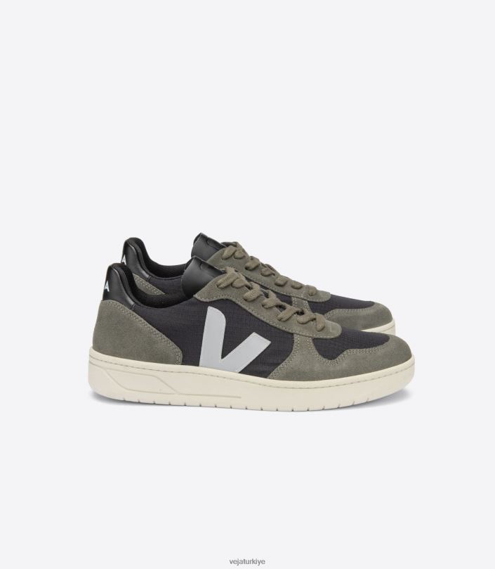 v-10 yırtılmaz siyah oxford gri çamur D0XDT63Veja