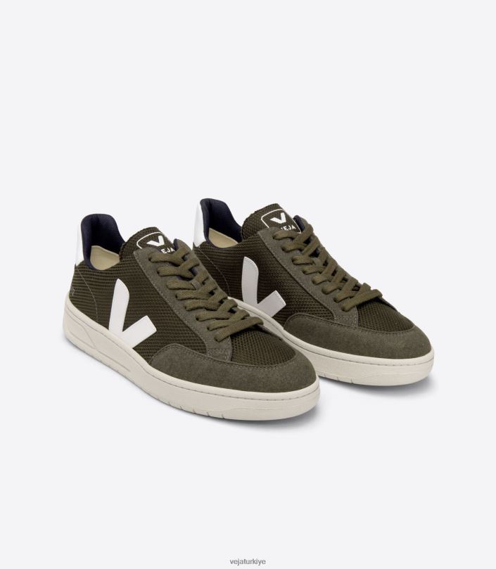 v-12 vegan b-mesh zeytin beyazı D0XDT30Veja